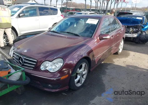 2006 Mercedes-Benz C 230 Sport from USA, damaged, VIN WDBRF52H36F793126